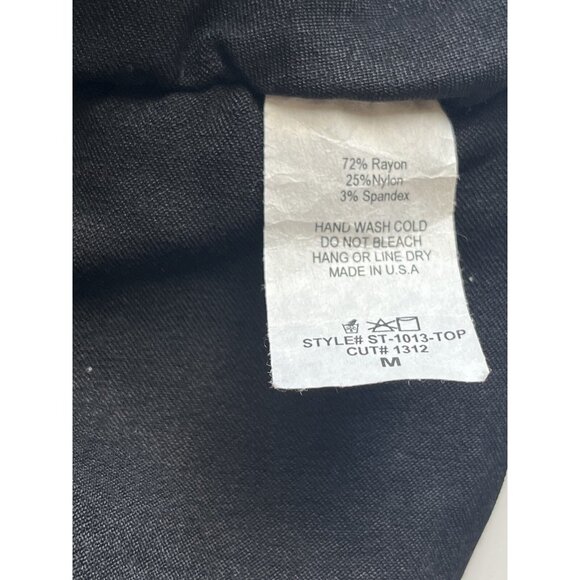 Nasty Gal Lux LA Mesh Cutout Off Shoulder Top M - Picture 9 of 13